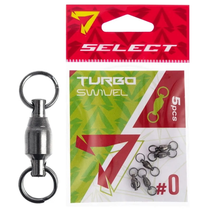 Select Krętlik Łożyskowany Turbo Swivel #0 5szt.jpg