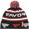 Czapka Favorite Red Pompon 58 Black2.jpg