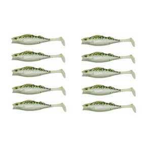Nagykereskedelmi gumiszett Berkley Pulse Realistic sügér 7cm basszus 10db