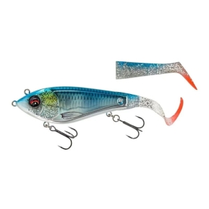 Savage Gear Deviator Tail csali 20cm 87g Blue Chrome SS