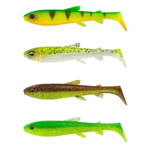 Savage Gear 3D Whitefish gumiszett 9cm 7g SÖTÉT VÍZ KEVERÉK