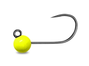Delphin jig fej volfrám fluo sárga 4,6mm 0,9g #6 5db.