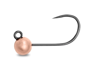 Delphin jig fej volfrám réz 5,5mm 1,5g #4 5 db.