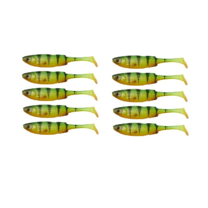 Gumy Hurtem ZESTAW 10szt Savage Gear Craft Shad 10cm 6g Firetiger.jpg