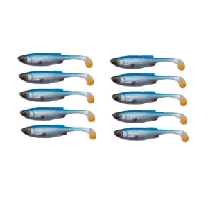 Nagykereskedelmi Gumi SZETT 10db Savage Gear Craft Shad 8,8cm 4,6g Blue Pearl