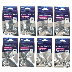 Hype Tackle Jig készlet csavaros lámpával 3/4/6/8G 24db