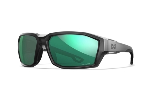 Wiley X Alpine Captivate Polarized Green Mirror Translucent Black szemüveg