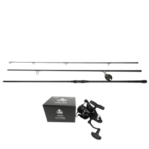Kraken Black Pearl Carp (360 cm, 3 lbs) + Kraken Free Runner 4500 szett