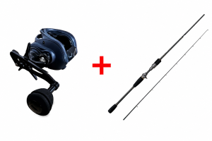 Promóciós Csomag: Kraken T300 Multiplikátor + Svartzonker Downsizer 7’10 2,39cm 20-120g Casting Bot