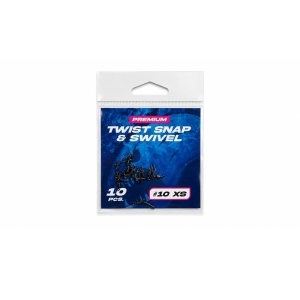 Hype Tackle Twist Snap swivel #10 XS karabiner
