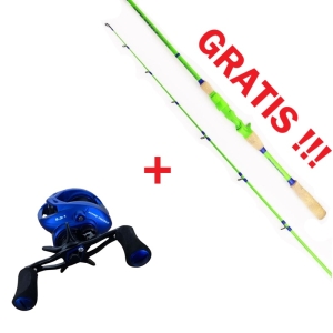 Hype Tackle H2-150LH multiplikátor + AJÁNDÉK Hype Tackle Fresh 2,14m UP TO 45G 2rész Cast bot