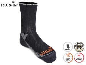 NORFIN SOKKEN T3A NORDIC MERINO LIGHT ROZ. M