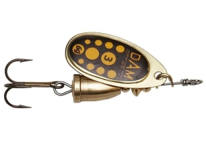 DAM EFFZETT EXECUTOR SPINNER pörgettyű 6g #3 BLACKY