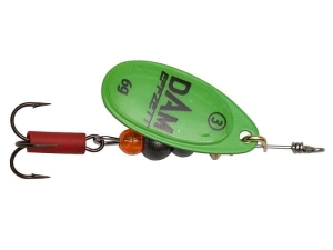 DAM EFFZETT FLUO SPINNER spinner 10g #4 ZÖLD
