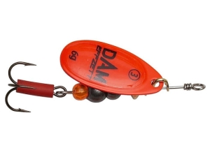 DAM EFFZETT FLUO SPINNER spinner 10g #4 VÖRÖS