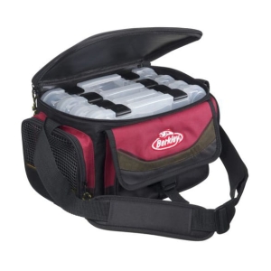Berkley System Bag Piros-fekete + 4box