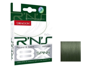 DRAGON R'N'S 8X SPINN 0.25mm fonott zsinór 150m ZÖLD