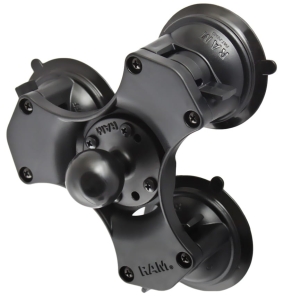 RAM Twist-Lock hármas tapadókorongos gömbalap 1,5" tartó