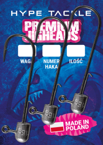 Hype Tackle Premium Bullet Jigheads 8/0 20g 3db.