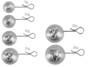 DRAGON MIX 5-25g 6db nyitott biztosítótű