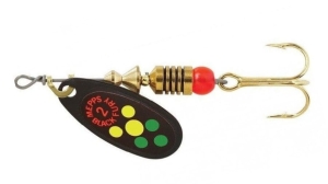 Mepps BLACK FURY fekete/HotFireTiger 4/8g