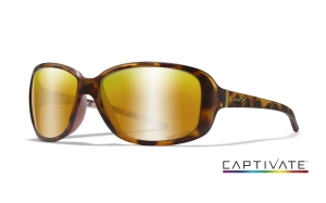 Wiley X AFFINITY Captivate polarizált bronz tükör matt demi keret