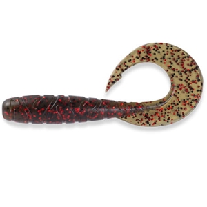 FishUP Mighty Grub 3,5" #045 Zöld Pump/Red&Bck 7db