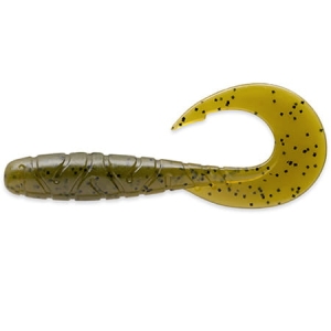 FishUP Mighty Grub 3,5" #074 Zöld tökmag x7 db