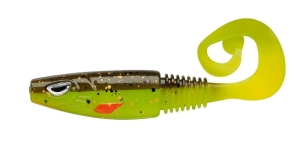 Berkley Sick Curl 8cm Brown Chartreuse 1db