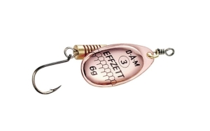 DAM SINGLEHOOK SPINNER #1 3g Süllyedő réz