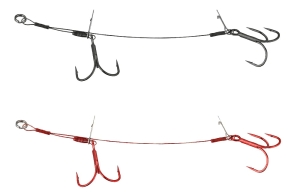 Savage Gear Cutter Carbon49 Double Stinger 1/0 15cm 16kg 2db 2db