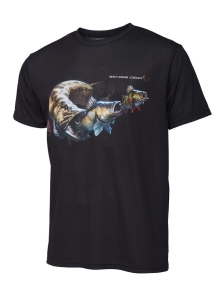 Savage Gear Cannibal Tee XXL Fekete