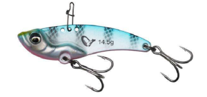 SG CYKADA VIB BLADE KÉK RÓZSASZÍN CSÍKKAL 4.5CM 8.5g