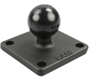 RAM golyóalap 1,5" x 1,5" 4 lyukú mintával