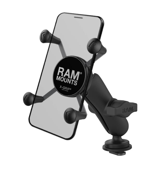 RAM X-Grip Phone Mount with RAM Track Ball Base