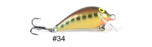 Wobbler SIEK Bzyk 3,5cm szín 34