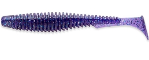 FishUP U-Shad 3,5" #060 - Sötét ibolyaszínű/Páva ezüst
