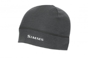 Simms Lightweight Wool Liner Beanie Carbon