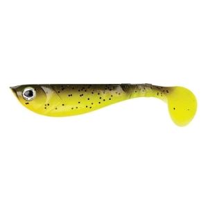 Pulse Shad 6cm Brown Chartreuse 8db.