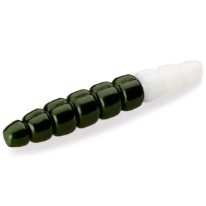 FishUP Morio 1.2" #140 - Sötét olajzöld/fehér