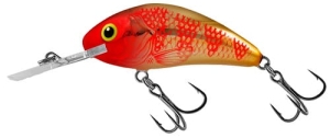 Salmo Rattlin Hornet 4,5cm 6g Golden Red Head FL