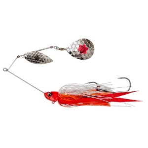 SG Da'bush Spinnerbait 14cm 21g S Vörös fej Ezüst