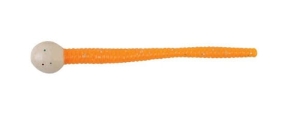 Berkley Powerbait 3' 8cm Glow Orange Ezüst gumival