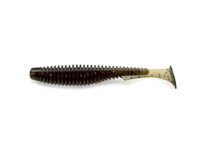 FishUP U-Shad 5cm #043 Görögdinnye Barna Fekete 10db