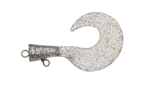 SVZ McMio Big Spare Tail Silver Glitter 72mm farok