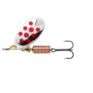 Abu Garcia Fast Attack 4.5g Silver/Red Dot
