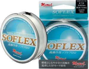 MOMOI fluorocarbon Soflex FC 0.12mm 1.4kg 50m