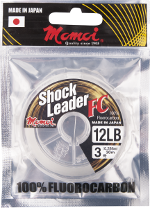 Fluorocarbon MOMOI Shock Leader FC 0.14 1,36kg 30m