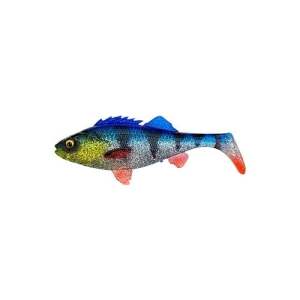 Savage Gear 4D Perch Shad Bulk 12.5cm 20g Kék Ezüst