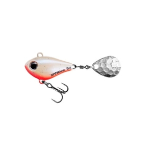 Spinmad Twirling Tail JIGMASTER 8g Pearl Red Ch